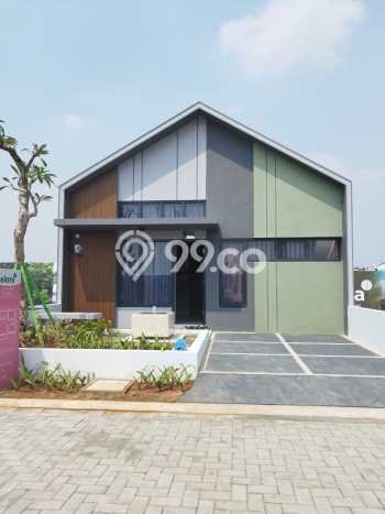 Rumah Modern 2 Kamar LT 70m2 di Harapan Indah Rumah Modern 2 Kamar LT 70m2 di Harapan Indah