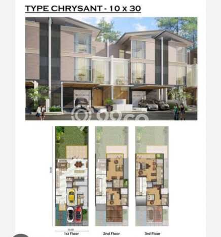 Rumah sewa siap pakai 4 KT di Golf Island, Jakarta Utara Rumah sewa siap pakai 4 KT di Golf Island, Jakarta Utara