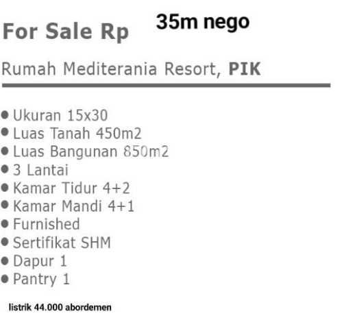 Jual Rumah Luas Megah Dengan View Cantik di Pantai Indah Kapuk, Jakarta Utara Jual Rumah Luas Megah Dengan View Cantik di Pantai Indah Kapuk, Jakarta Utara