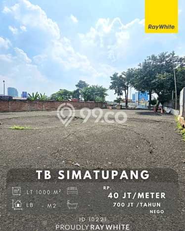 Tanah Dijual di Jakarta Selatan Seluas 1000m2 Strategis Tanah Dijual di Jakarta Selatan Seluas 1000m2 Strategis