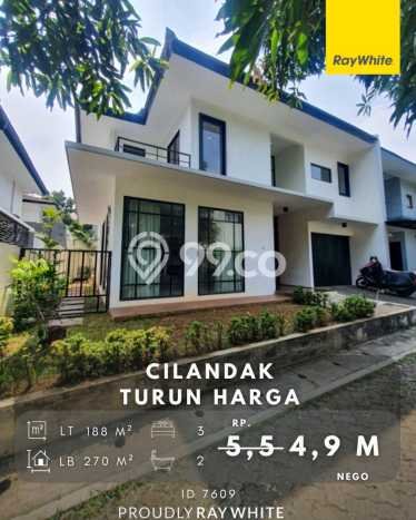 Rumah Siap Disurvey di Cilandak, Jakarta Selatan, Luas 188m² Bangunan 270m² Rumah Siap Disurvey di Cilandak, Jakarta Selatan, Luas 188m² Bangunan 270m²