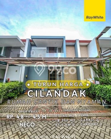 Rumah Mewah Dijual LT 140m2 di Cilandak, Jakarta Selatan Rumah Mewah Dijual LT 140m2 di Cilandak, Jakarta Selatan
