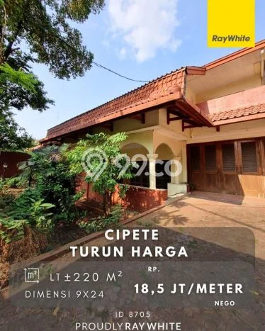 Hunian Mewah LB 347m2 Siap Pakai Desain Elegan di Cipete, Jakarta Selatan Hunian Mewah LB 347m2 Siap Pakai Desain Elegan di Cipete, Jakarta Selatan