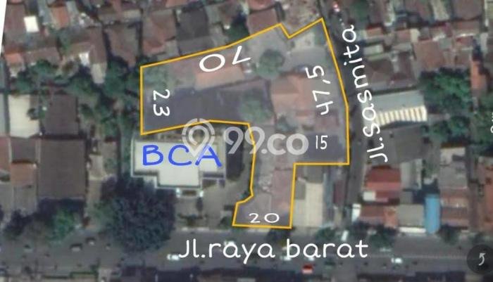 Lahan Strategis di Cimahi Tengah Dijual dengan Luas 2447m2 Lahan Strategis di Cimahi Tengah Dijual dengan Luas 2447m2