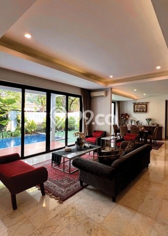 Rumah Mewah LB 450m2 Siap Pakai Desain Elegan di Kemang, Jakarta Selatan Rumah Mewah LB 450m2 Siap Pakai Desain Elegan di Kemang, Jakarta Selatan