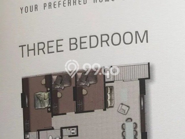 Hunian Apartemen High-Class untuk Dijual di Jakarta Barat dengan 4 BR & 2 Kamar Mandi Hunian Apartemen High-Class untuk Dijual di Jakarta Barat dengan 4 BR & 2 Kamar Mandi