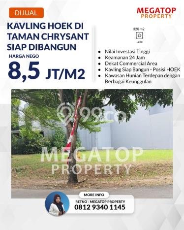 Dijual Tanah di Tangerang, Luas 320m2 - Dijual Tanah di Tangerang, Luas 320m2 -