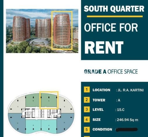 Kantor Bagus LT 247m2 LB 246m2 Dijual di Cilandak Jakarta Selatan Kantor Bagus LT 247m2 LB 246m2 Dijual di Cilandak Jakarta Selatan