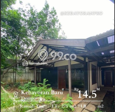 Hunian Mewah Siap Huni LT 275m2 di Kebayoran Baru, Jakarta Selatan Hunian Mewah Siap Huni LT 275m2 di Kebayoran Baru, Jakarta Selatan