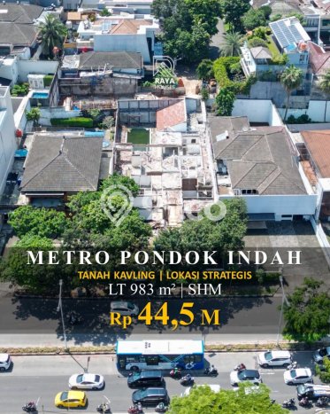 Tanah Investasi Dijual di Jakarta Selatan Punya Luas 983m2 Tanah Investasi Dijual di Jakarta Selatan Punya Luas 983m2
