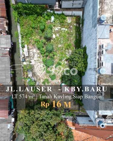 Lahan Kosong Dijual di Kebayoran Baru, Jakarta Selatan, Luas 574m2 Area Strategis Lahan Kosong Dijual di Kebayoran Baru, Jakarta Selatan, Luas 574m2 Area Strategis