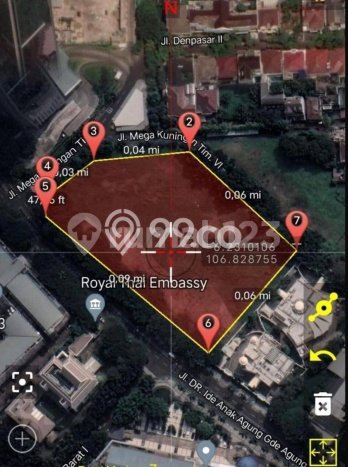 Tanah Kavling Dijual di Mega Kuningan, Jakarta Selatan dengan Luas Tanah 14000m2 Tanah Kavling Dijual di Mega Kuningan, Jakarta Selatan dengan Luas Tanah 14000m2