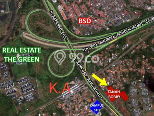 Tanah Dijual Area Strategis di BSD Tangerang 6400m2 Tanah Dijual Area Strategis di BSD Tangerang 6400m2