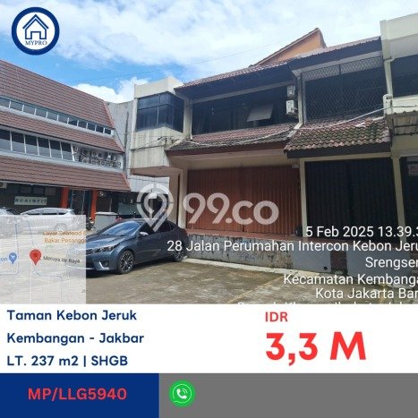 Ruko Dijual di Kebon Jeruk LT 237m2, LB 400m2 Solusi Investasi Cerdas Ruko Dijual di Kebon Jeruk LT 237m2, LB 400m2 Solusi Investasi Cerdas
