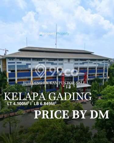 Unit Komersial Dijual di Kelapa Gading Jakarta Utara Luas Tanah 4104m2, Luas Bangunan 6343m2 Unit Komersial Dijual di Kelapa Gading Jakarta Utara Luas Tanah 4104m2, Luas Bangunan 6343m2