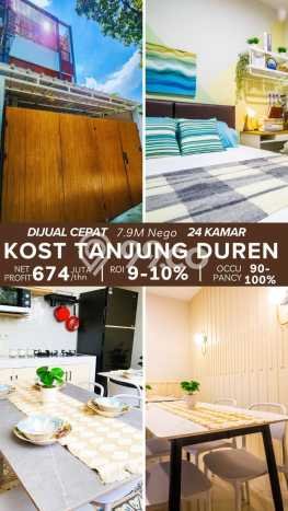 Kost Dijual di Tanjung Duren dengan 24 KT dan Luas 388m2 Kost Dijual di Tanjung Duren dengan 24 KT dan Luas 388m2