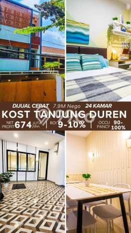 Kost Dijual di Tanjung Duren dengan 24 KT dan Luas 388m2 Kost Dijual di Tanjung Duren dengan 24 KT dan Luas 388m2