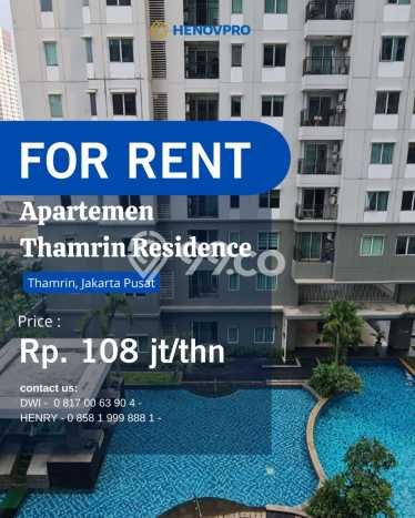 Apartemen Strategis 65m2 di Kebon Melati Jakarta Pusat 2 Bedroom Apartemen Strategis 65m2 di Kebon Melati Jakarta Pusat 2 Bedroom