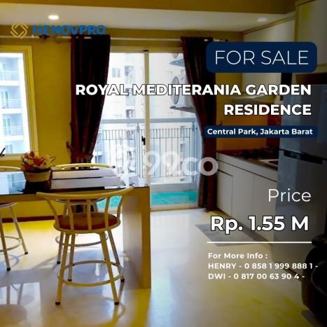 Royal Mediterania Garden Residence Unit 2+1BR Full Furnish Royal Mediterania Garden Residence Unit 2+1BR Full Furnish