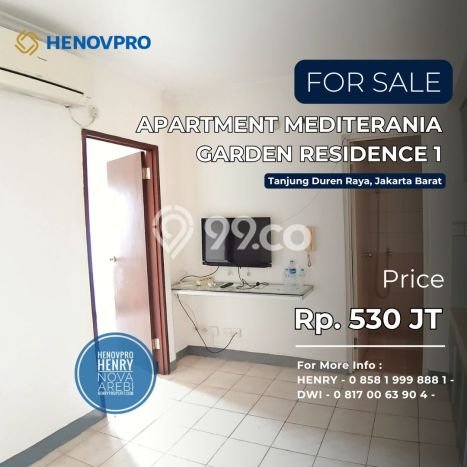 Siap Huni Apartemen di Jakarta Barat 1 Kamar & 1 Kamar Mandi, Luas 30m2 Siap Huni Apartemen di Jakarta Barat 1 Kamar & 1 Kamar Mandi, Luas 30m2