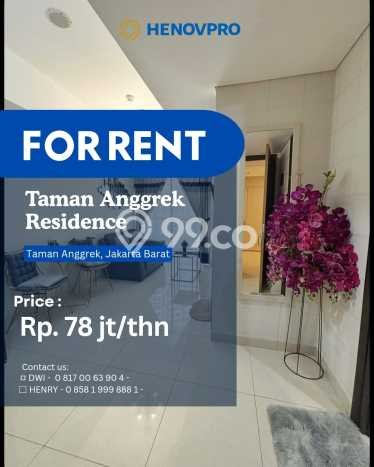 Apartemen Strategis 38m2 di Taman Anggrek Jakarta Barat 1 KT Apartemen Strategis 38m2 di Taman Anggrek Jakarta Barat 1 KT
