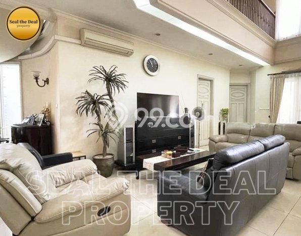 Rumah Mewah LB 535m2 Siap Huni Desain Elegan di Pondok Indah, Jakarta Selatan Rumah Mewah LB 535m2 Siap Huni Desain Elegan di Pondok Indah, Jakarta Selatan