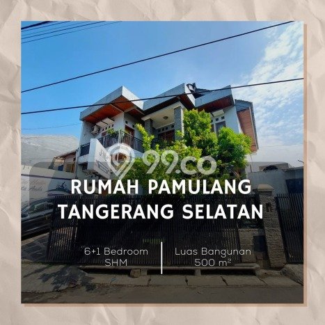 Dijual Hunian Mewah dengan Fasilitas Sekitar Komplit di Pamulang, Tangerang Selatan Dijual Hunian Mewah dengan Fasilitas Sekitar Komplit di Pamulang, Tangerang Selatan