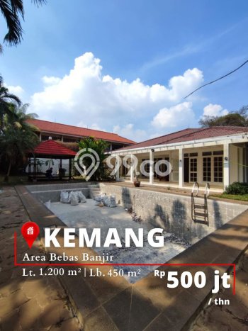 Jarang Ada! Rumah Sewa 4 Kamar Bagus Siap Huni Kemang Jarang Ada! Rumah Sewa 4 Kamar Bagus Siap Huni Kemang