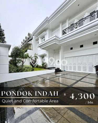 Hunian Kondisi Baik Disewakan di Pondok Indah, Jakarta Selatan LT 400m2, LB 500m2 Hunian Kondisi Baik Disewakan di Pondok Indah, Jakarta Selatan LT 400m2, LB 500m2