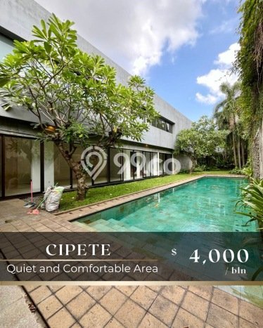 Disewakan Rumah Nyaman LT 806m2 / LB 500m2 di Cipete, Jakarta Selatan Disewakan Rumah Nyaman LT 806m2 / LB 500m2 di Cipete, Jakarta Selatan