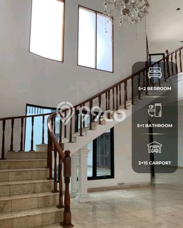 For Sale! Luxury House LT 1000m2 Desain Modern di Kemang For Sale! Luxury House LT 1000m2 Desain Modern di Kemang