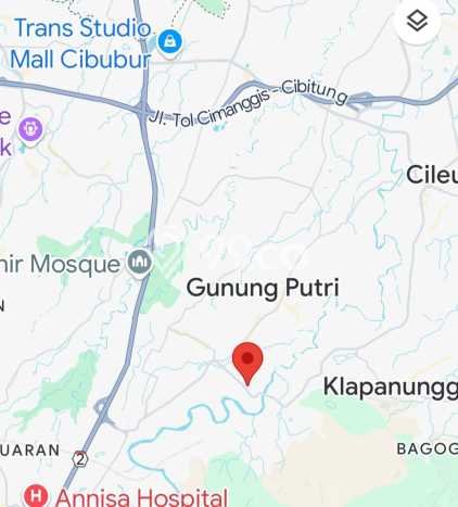 Tanah Komersial Dijual di Gunung Putri Bogor 5100m2 Tanah Komersial Dijual di Gunung Putri Bogor 5100m2