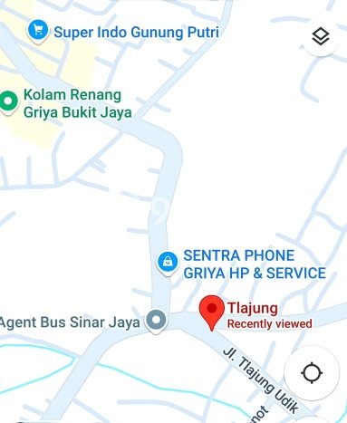 Tanah Komersial Dijual di Gunung Putri Bogor 5100m2 Tanah Komersial Dijual di Gunung Putri Bogor 5100m2