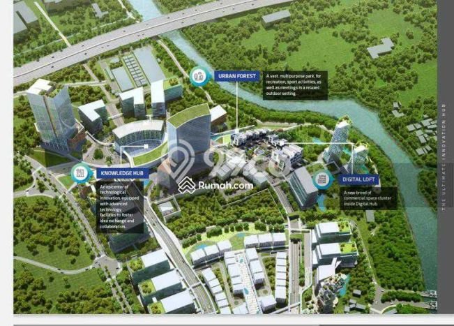 Dijual! Kantor di BSD City Tangerang LT 458m2 / LB 593m2 Kawasan Bisnis Dijual! Kantor di BSD City Tangerang LT 458m2 / LB 593m2 Kawasan Bisnis