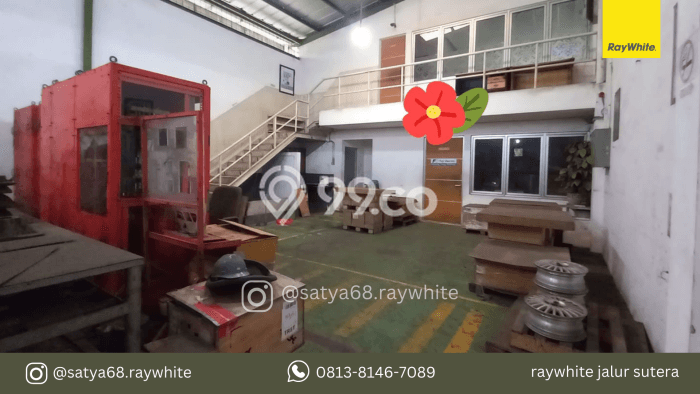 Gudang Strategis Kawasan BSD City, Luas 1200m², Area Komersial Gudang Strategis Kawasan BSD City, Luas 1200m², Area Komersial
