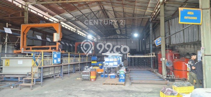 Gudang Bagus LT 2060m2 LB 1000m2 Dijual di Setu Bekasi Gudang Bagus LT 2060m2 LB 1000m2 Dijual di Setu Bekasi