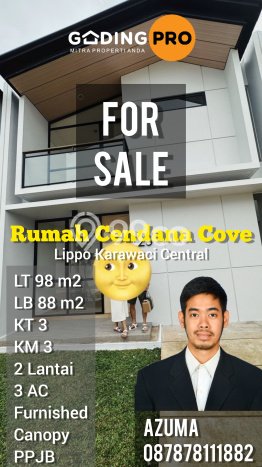 Jual Rumah Modern 3 KT di Lippo Karawaci, Tangerang Jual Rumah Modern 3 KT di Lippo Karawaci, Tangerang