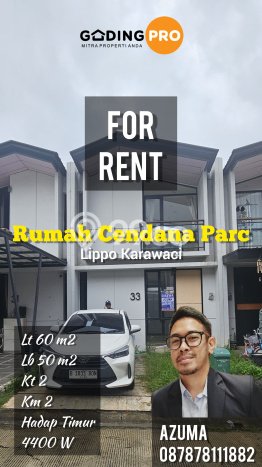Disewakan Rumah Murah di Lippo Karawaci Tangerang dengan 2 Kamar Tidur Disewakan Rumah Murah di Lippo Karawaci Tangerang dengan 2 Kamar Tidur