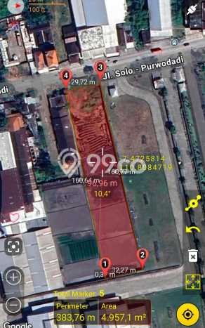 Tanah di Gondangrejo, Karanganyar Luas 5000m2 Dijual Segera Tanah di Gondangrejo, Karanganyar Luas 5000m2 Dijual Segera