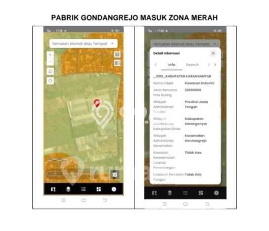 Unit Gudang Dijual di Gondangrejo Karanganyar 22000m2 Unit Gudang Dijual di Gondangrejo Karanganyar 22000m2