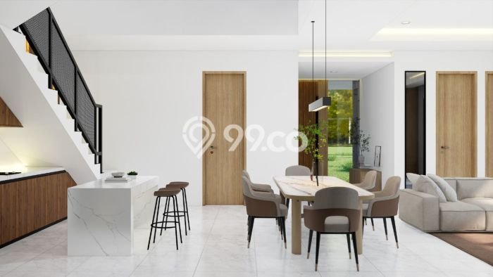 For Sale! Luxury House LT 208m2 Desain Modern di BSD The Icon For Sale! Luxury House LT 208m2 Desain Modern di BSD The Icon