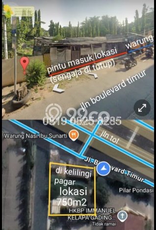 Tanah Strategis Dijual di Kelapa Gading Jakarta Utara 760m2 Tanah Strategis Dijual di Kelapa Gading Jakarta Utara 760m2