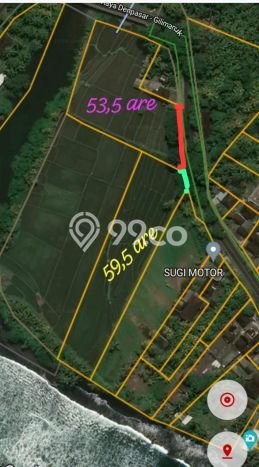 Tanah di Tabanan, Luas 5950m2m², Dekat Fasilitas, Cocok untuk Properti Tanah di Tabanan, Luas 5950m2m², Dekat Fasilitas, Cocok untuk Properti