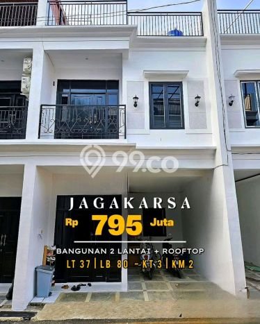 Rumah Modern Minimalis 3 KT Siap Huni di Jagakarsa Rumah Modern Minimalis 3 KT Siap Huni di Jagakarsa