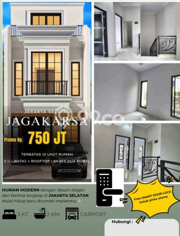 Jual Rumah Bagus Siap Huni LB 85m2 di Jagakarsa, Jakarta Selatan Jual Rumah Bagus Siap Huni LB 85m2 di Jagakarsa, Jakarta Selatan