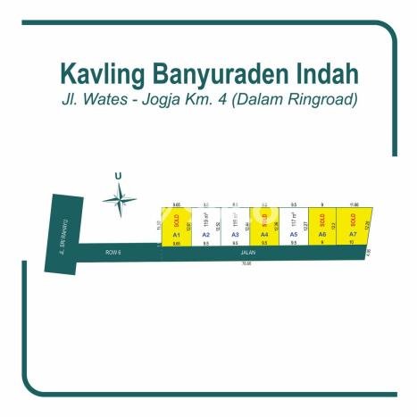 Tanah Strategis di Gamping, Luas 119m², Ideal untuk Perumahan Tanah Strategis di Gamping, Luas 119m², Ideal untuk Perumahan
