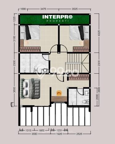 Rumah 2 Lantai Brand New di Taman Aries, Jakarta Barat Rumah 2 Lantai Brand New di Taman Aries, Jakarta Barat