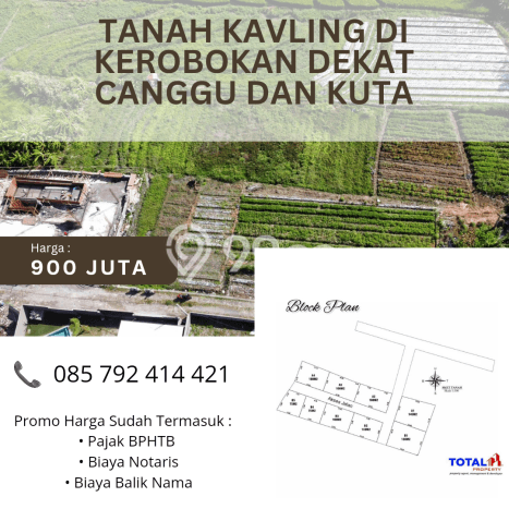 Tanah Dijual Lokasi Strategis di Badung dengan Luas 100m2 Tanah Dijual Lokasi Strategis di Badung dengan Luas 100m2