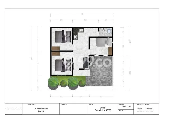 Dijual Hunian Rumah Terawat 2 Kamar di Pedungan, Denpasar Dijual Hunian Rumah Terawat 2 Kamar di Pedungan, Denpasar