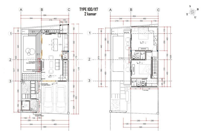 Dijual Vila Kawasan , Luas 117m2m², Area nyaman untuk keluarga Dijual Vila Kawasan , Luas 117m2m², Area nyaman untuk keluarga